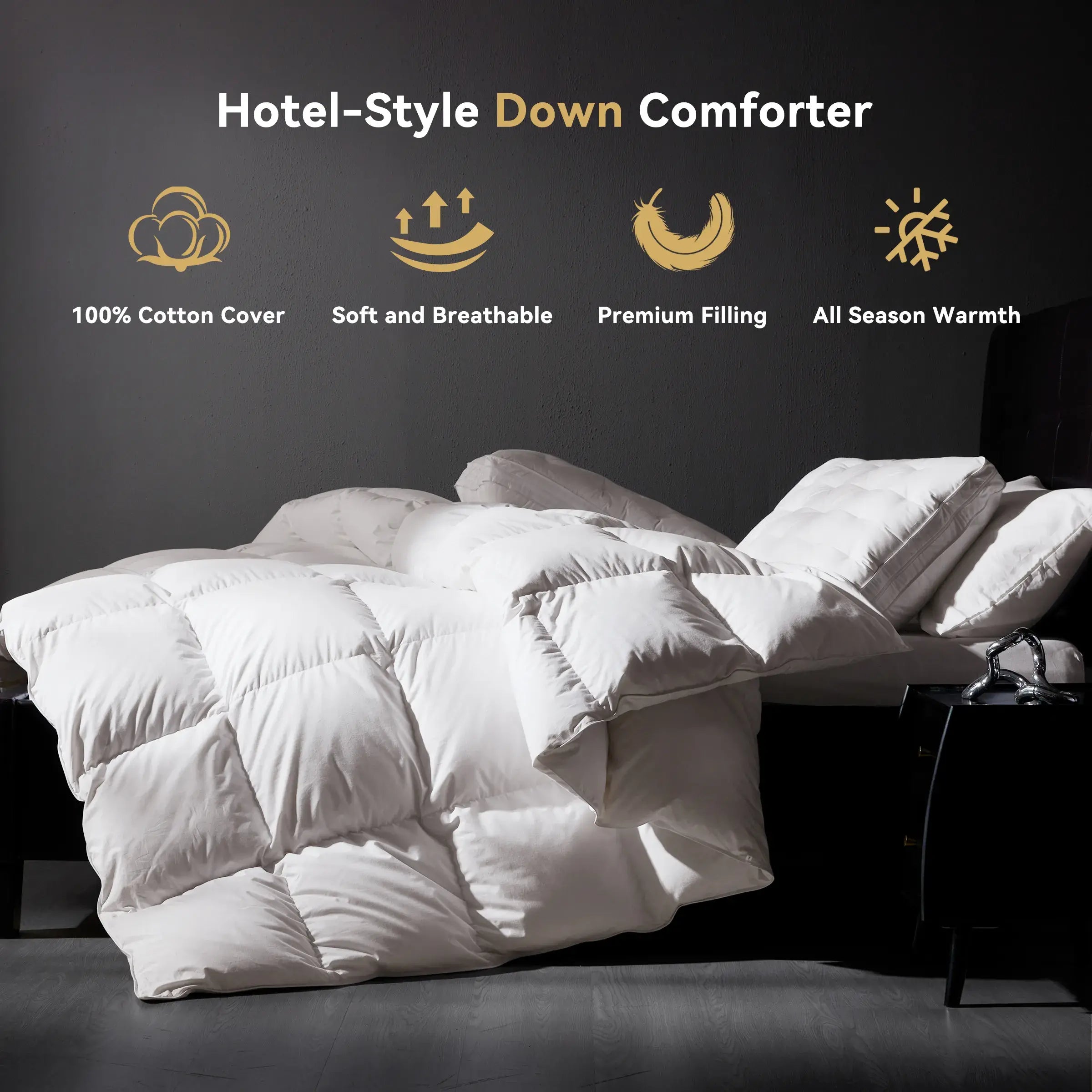 All Season Duck Down Comforter