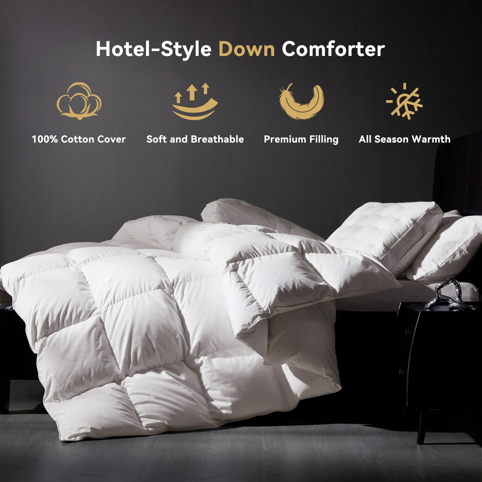 All Season Duck Down Comforter