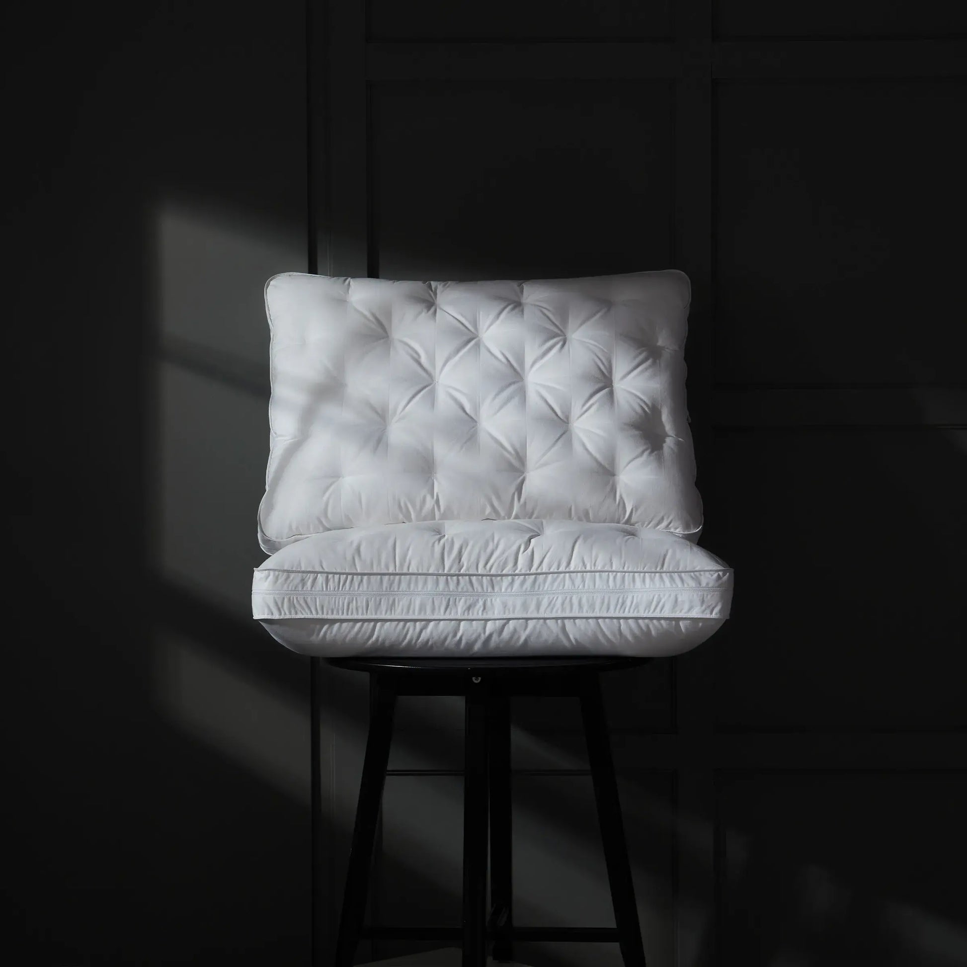 Three Geese Adjustable Goose Feather Quilted Pillows