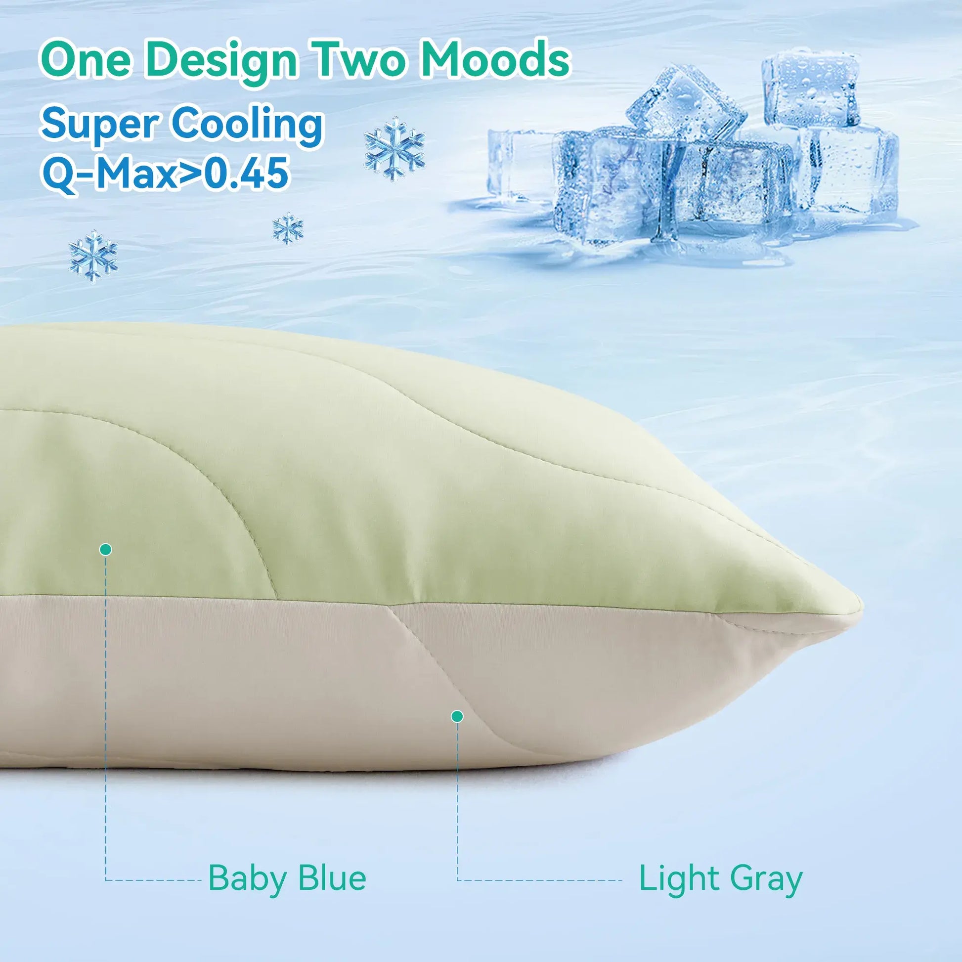 Three Geese Cooling Goose Feather Down Pillows