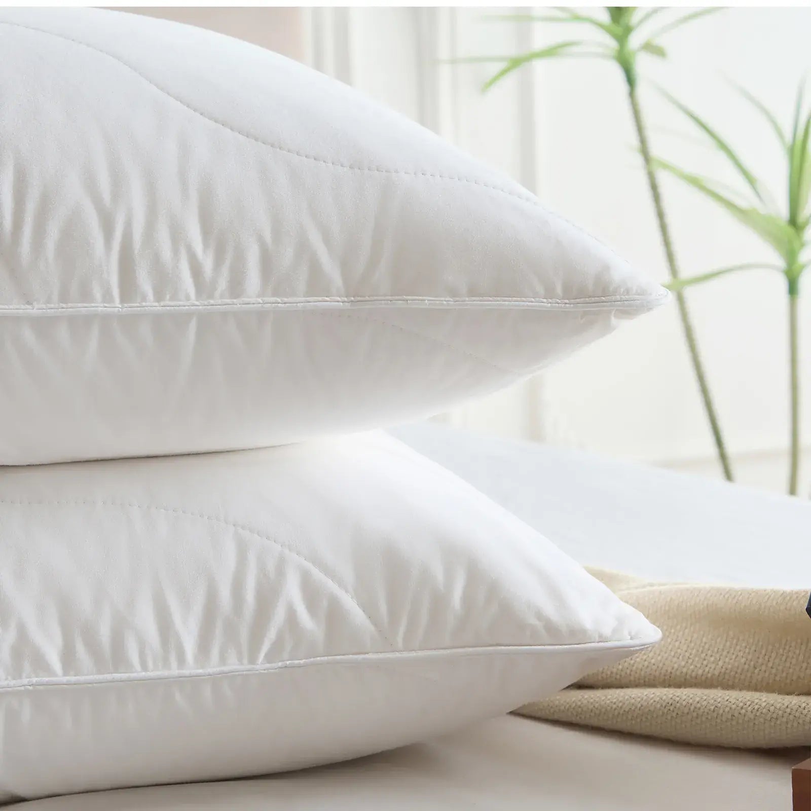 Three Geese Goose Feather Down Filled Pillow