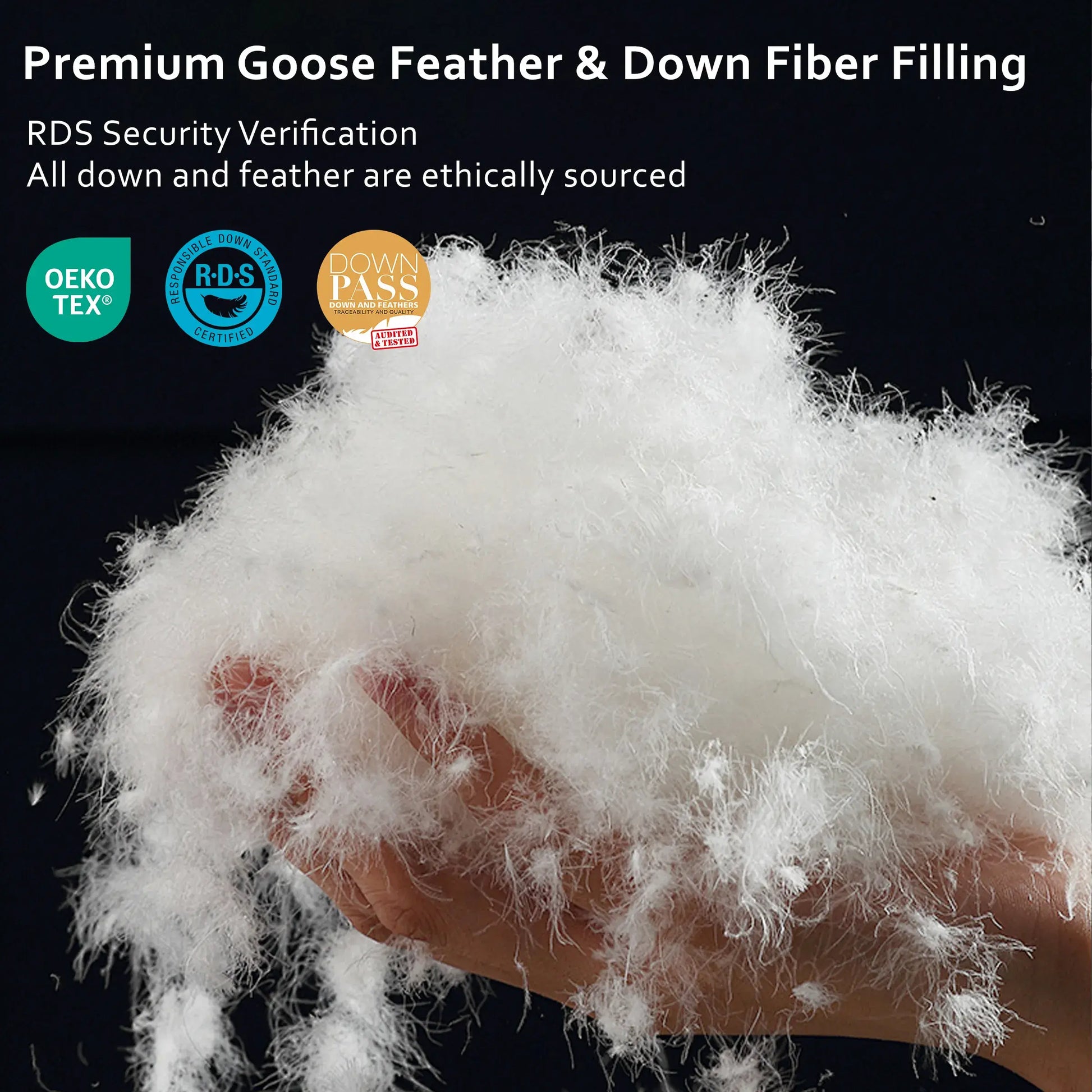 Luxury 3D Pinch Pleat Goose Down Comforter