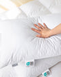 Goose Feather Quilted Pillow - Three Geese