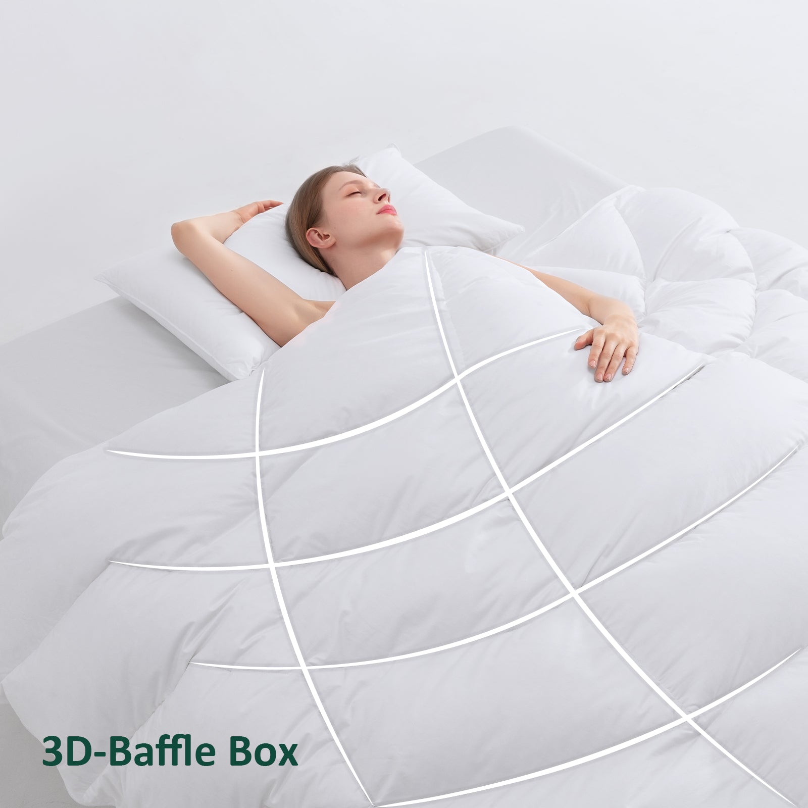 Baffle-In Luxe Down Duvet - Organic Cotton, Ultra-Soft